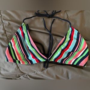 multi colored bathin suit top